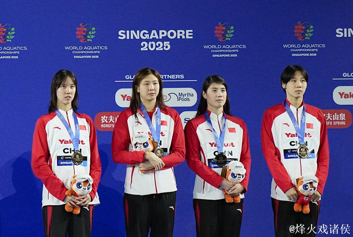 中国队排名总成绩第四 晋级游泳世锦赛女子4x100米混接决赛 中国队排名总成绩第四 晋级游泳世锦赛女子4x100米混接决赛