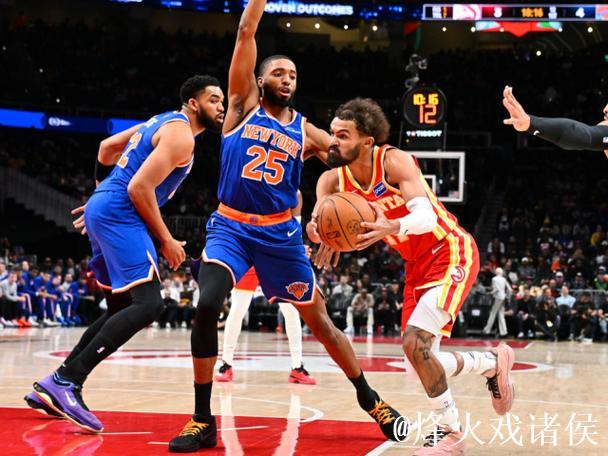 唐斯36+16布伦森34分 尼克斯客胜老鹰延续六连败